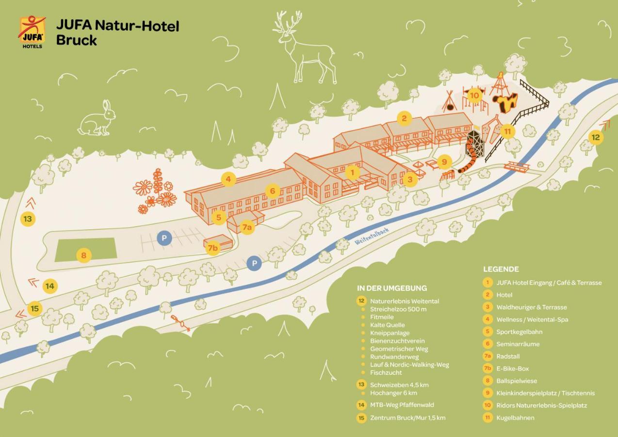 Jufa Hotel Bruck An Der Mur - Im Weitental ภายนอก รูปภาพ